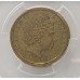 AUSTRALIA 2000 . ONE 1 DOLLAR COIN . ERROR . MULE . STRUCK ON TEN 10 CENTS